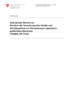 Rapport explicatif concernant la révision de l’ordonnance sur les appareils et les systèmes de protection destinés à être utilisés en atmosphères explosibles (OSPEX; RS 734.6)