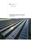 Energieforschung und Innovation - Bericht 2022