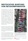 Weitsichtige Wartung von Netzkomponenten