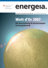 energeia - Sondernummer zum Watt d’Or 2007
