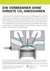 Ein Verbrenner ohne direkte CO2-Emissionen