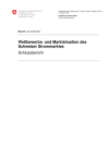 Wettbewerbs- und Marktsituation des Schweizer Strommarktes