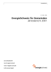 EnergieSchweiz für Gemeinden. Jahresbericht 2001