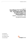 Grundlagen für freiwillige CO2-Vereinbarungen und Verpflichtungen im Gebäudebereich