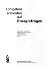 Kompetent antworten auf Energiefragen