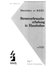 Stromverbrauchserhebung in Haushalten