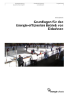 Grundlagen für den Energie-effizienten Betrieb von Eisbahnen. Schlussbericht