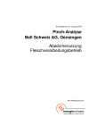 Pinch-Analyse: Bell Schweiz AG, Oensingen - Abwärmenutzung Fleischverarbeitungsbetrieb