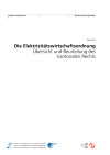 Die Elektrizitätswirtschaftsordnung. Übersicht und Beurteilung des kantonalen Rechts