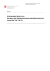 Erläuternder Bericht zur Revision der Niederspannungs-Installationsverordnung (NIV; SR 734.27)