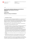 Verordnung über elektrische Niederspannungsinstallationen (NiederspannungsInstallationsverordnung), Teilrevision