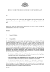 Entscheid des Bundesrates über den Entsorgungsnachweis, Verfügung vom 28.6.2006