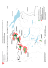 Radioaktive Abfälle: Kernanlagen und Standortgebiete für geologische Tiefenlager (1:750'000)