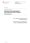 Sozioökonomisch-ökologische Wirkungsstudie SÖW in Etappe 2
