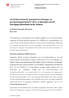 Die Standortsuche für geologische Tiefenlager als gesellschaftspolitischer Prozess: Erfahrungen mit der Beteiligung Betroffener in der Schweiz
