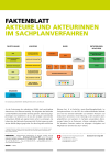 Akteure und Akteurinnen im Sachplanverfahren