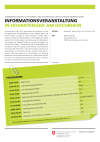 Informationsveranstaltung in Hohentengen am Hochrhein - Vernehmlassung zu Etappe 2 des Sachplans Geologische Tiefenlager