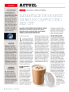 Davantage de mousse dans les cappuccino des CFF