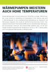 Wärmepumpen Meistern auch hohe Temperaturen