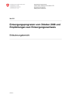 Entsorgungsprogramm vom Oktober 2008 und Empfehlungen zum Entsorgungsnachweis - Erläuterungsbericht