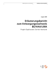 Erläuterungsbericht zum Entsorgungsnachweis BE/HAA/LMA Projekt Opalinuston Zürcher Weinland