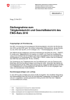 Stellungnahme zum Tätigkeitsbericht und Geschäftsbericht des ENSI-Rats 2010