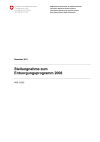 Stellungnahme zum Entsorgungsprogramm 2008