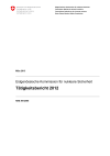 Tätigkeitsbericht 2012