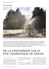 De la géothermie sur le site touristique de Davos