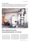 Un système innovant de production d’eau chaude