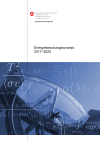 Plan directeur de la recherche énergétique 2017-2020