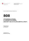 808 Leitungszug Steinen-Altendorf/Etzelwerk; Abschnitt 808.20 Stalden-Zweite Altmatt, Objektblatt