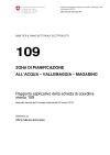 109 Zona di pianificazione All’Acqua-Vallemaggia-Magadino, Rapporto esplicativo