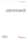 Verkehrs-Club der Schweiz VCS. Jahresbericht Auto-Umweltliste 2003