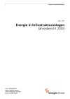 Energie in Infrastrukturanlagen. Jahresbericht 2003