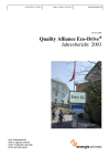 Quality Alliance Eco-Drive®. Jahresbericht 2003