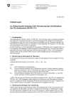 Erläuterungen zur Änderung des Anhangs 5 der Verordnung über die Reduktion der CO2-Emissionen (SR 641.711)