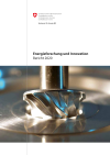 Energieforschung und Innovation - Bericht 2020