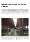De nouvelles idées pour plus de biogaz