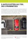 E-Auto-Flotten als Teil des Stromnetz